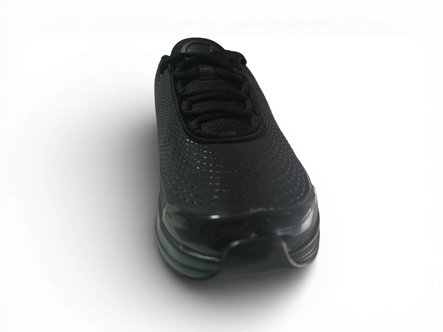Zapatillas negras con camara de aire