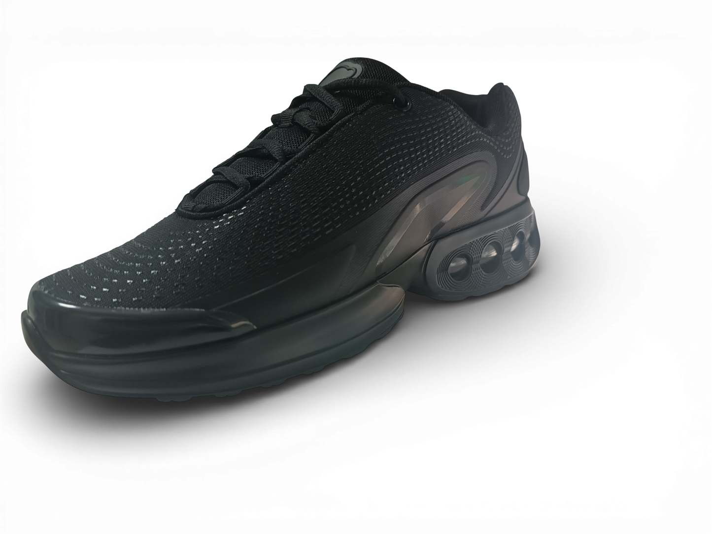 Zapatillas negras con camara de aire