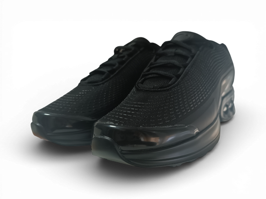 Zapatillas negras con camara de aire