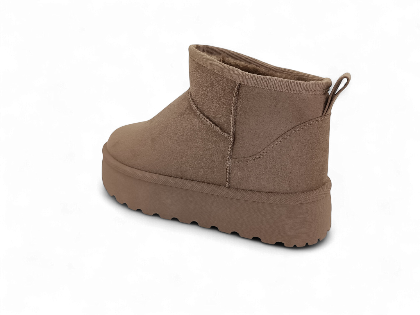 Botín con plataforma y forro interior