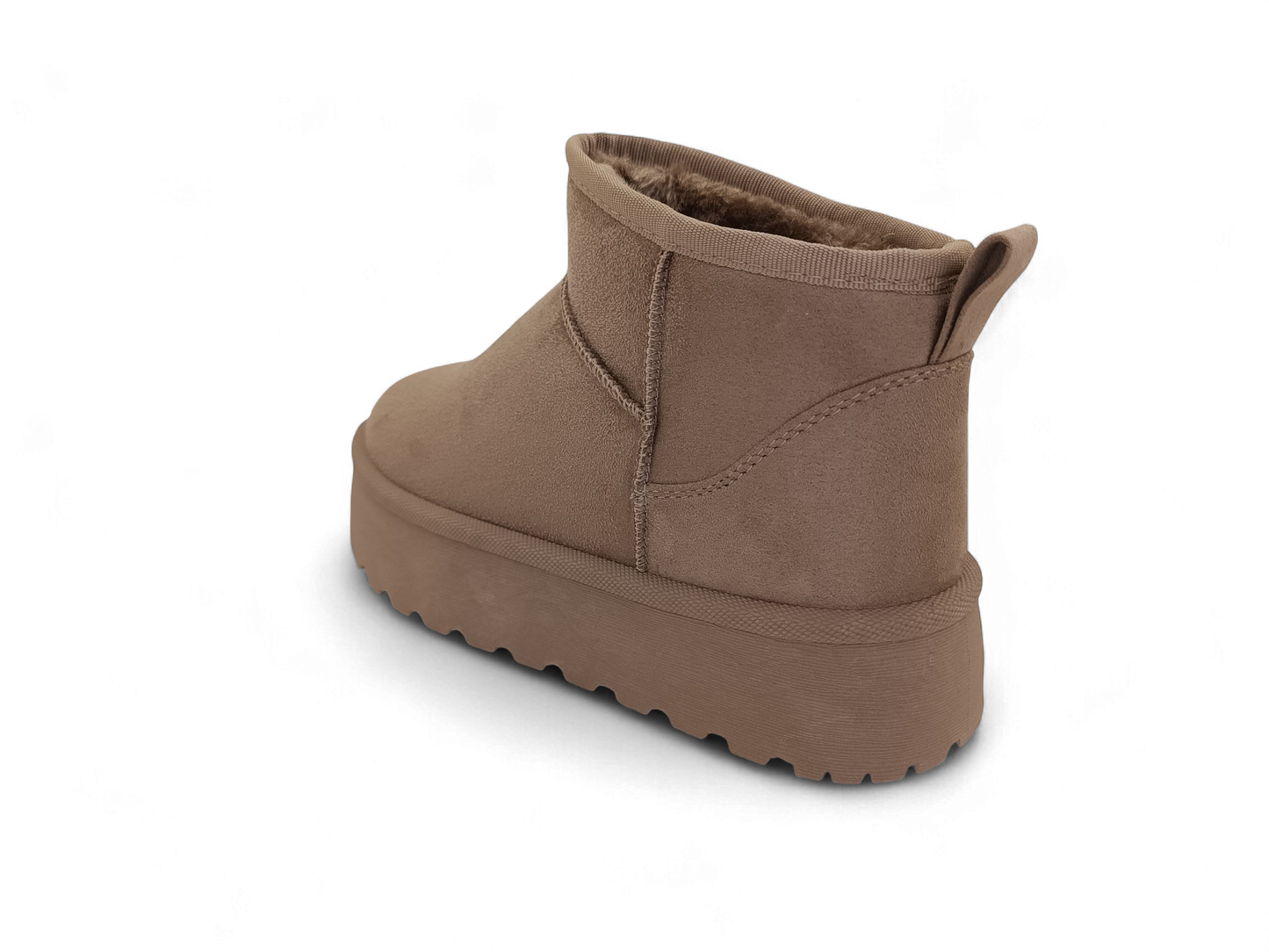 Botín con plataforma y forro interior