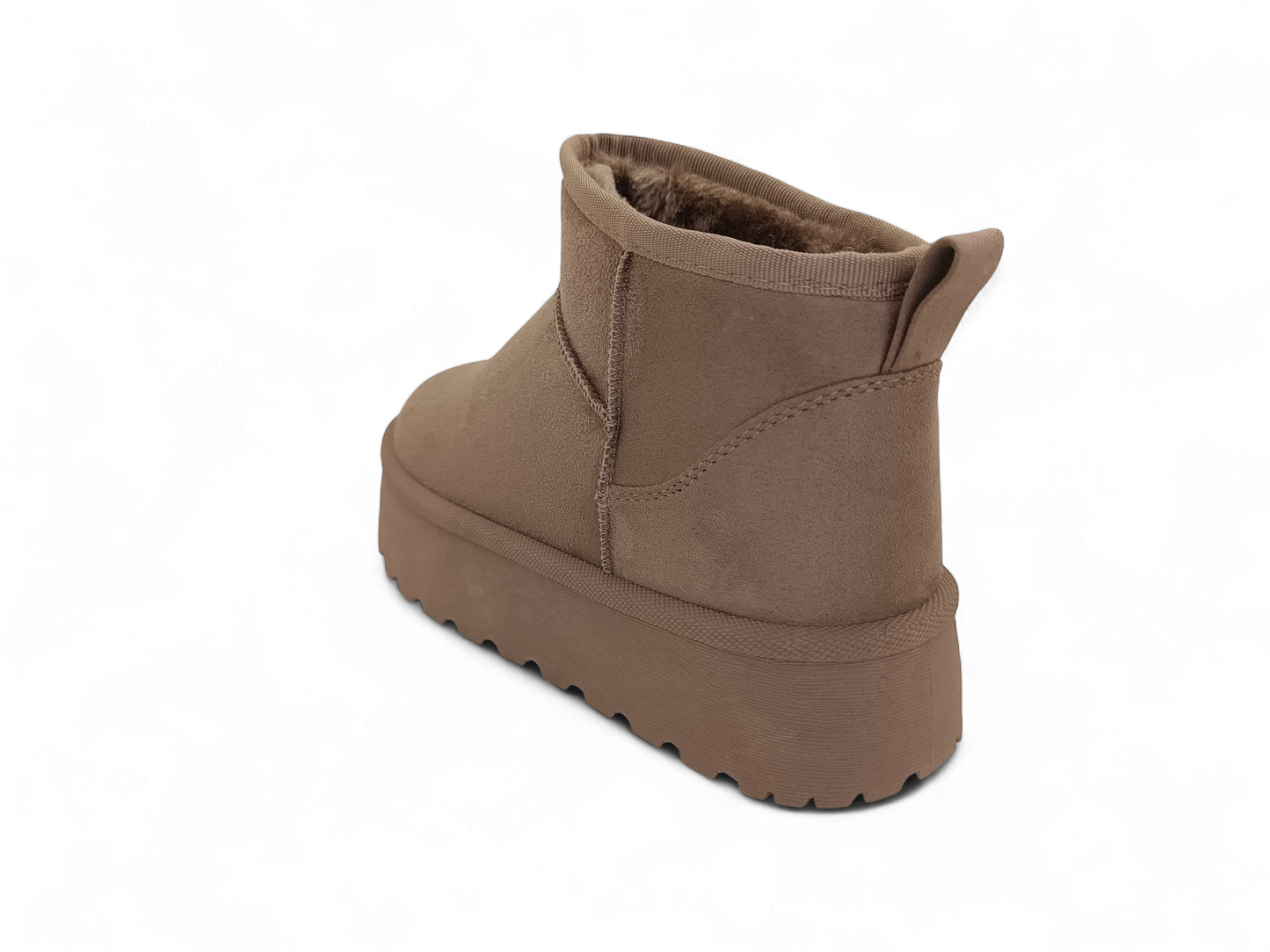 Botín con plataforma y forro interior