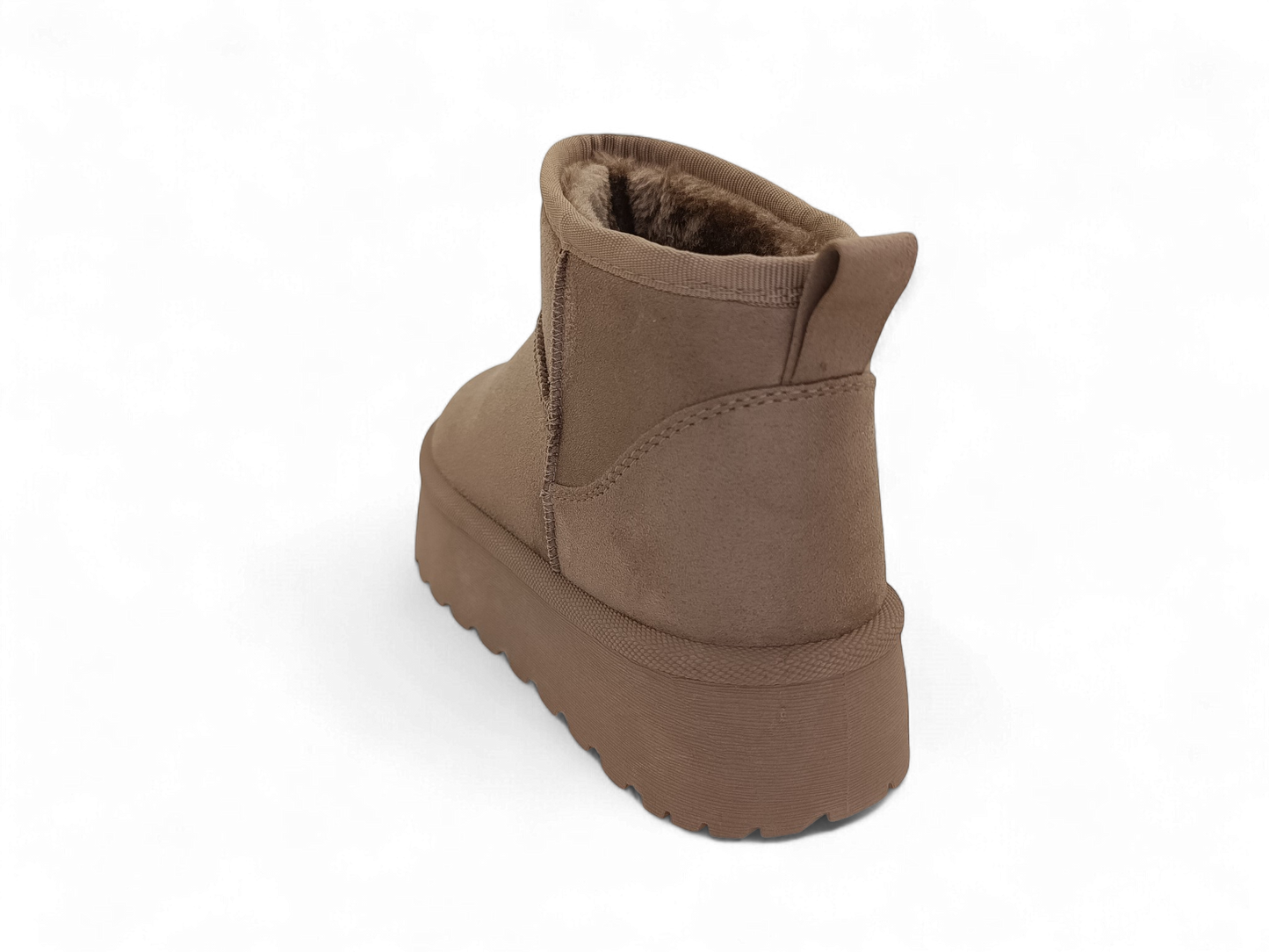 Botín con plataforma y forro interior