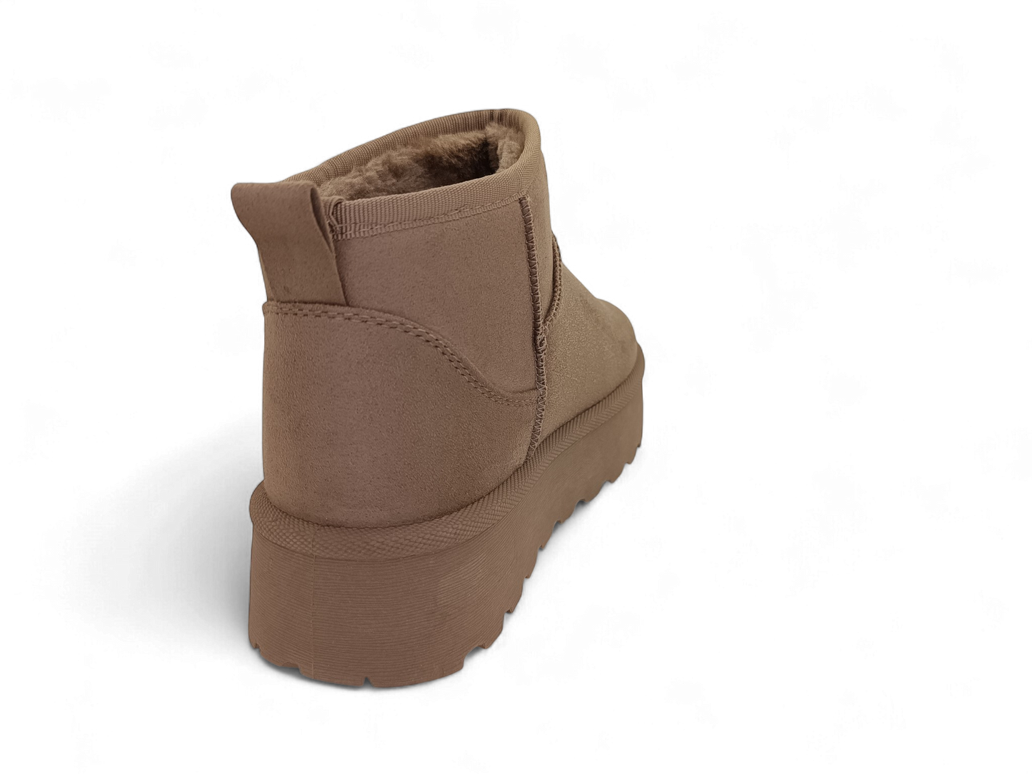 Botín con plataforma y forro interior