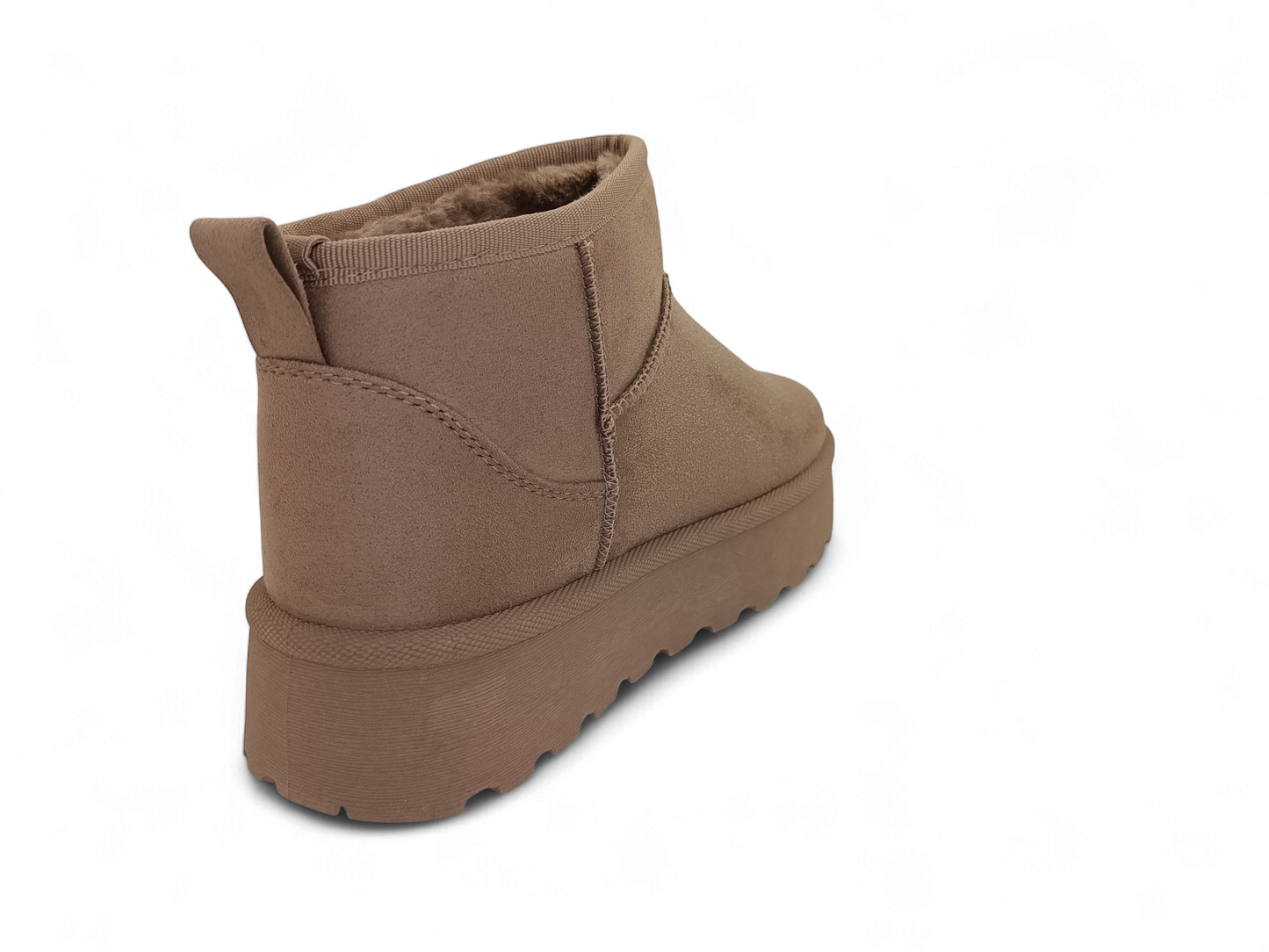 Botín con plataforma y forro interior