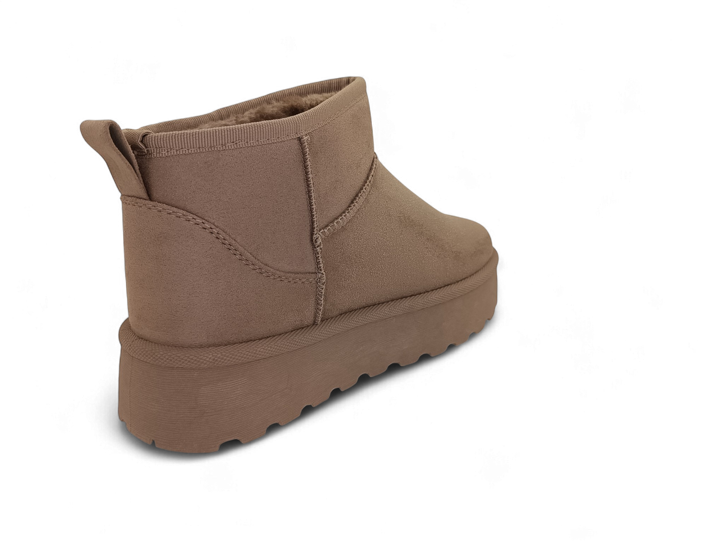 Botín con plataforma y forro interior