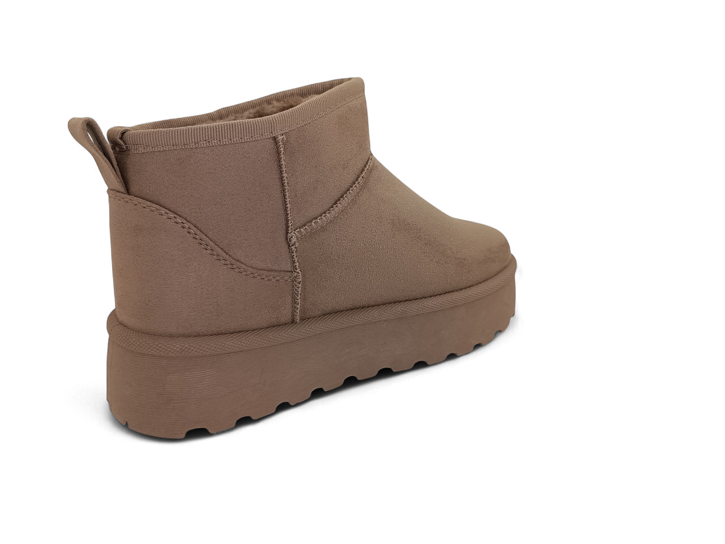 Botín con plataforma y forro interior