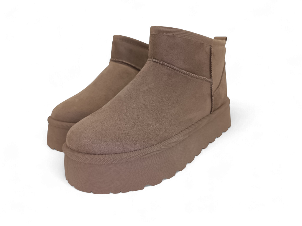 Botín con plataforma y forro interior