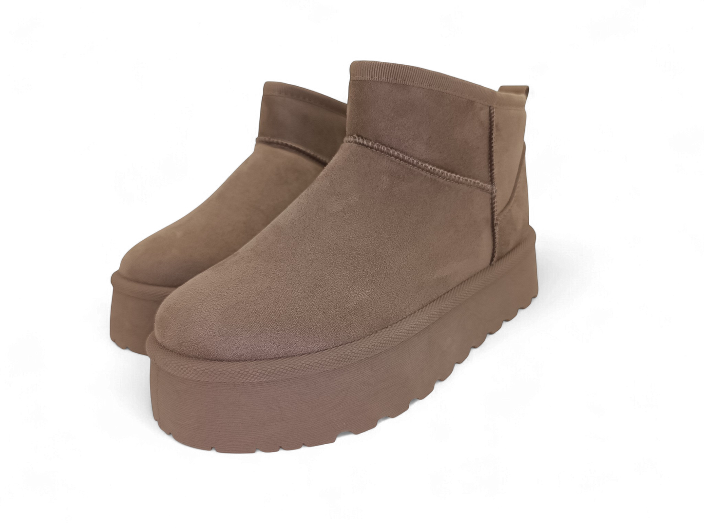 Botín con plataforma y forro interior