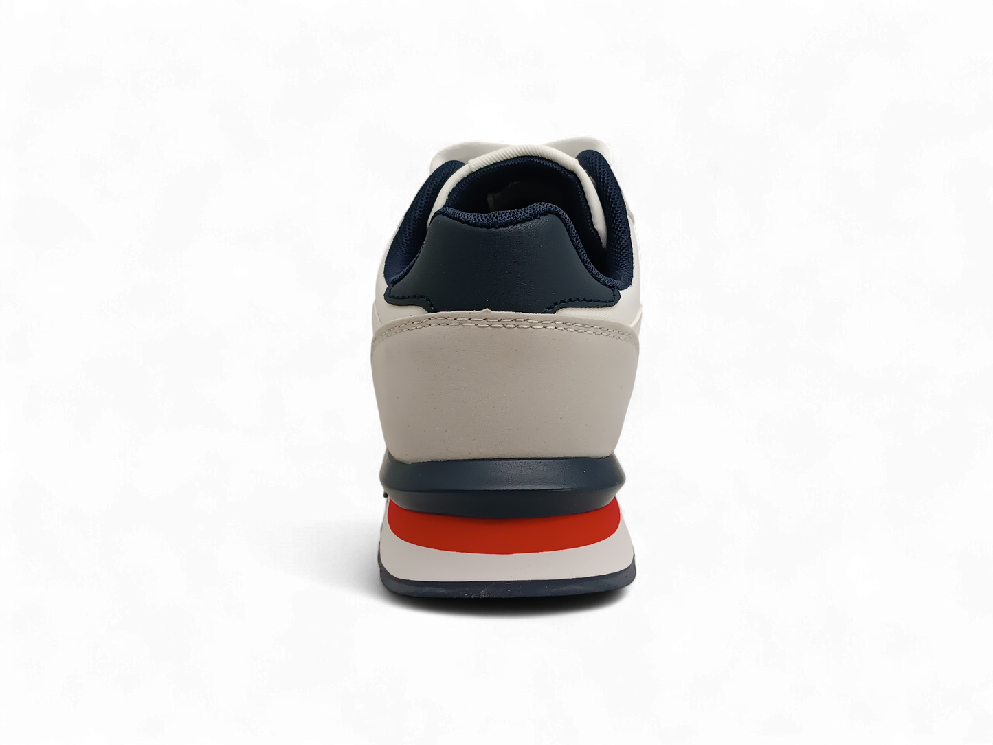 Zapatillas deportivas en blanco y beis