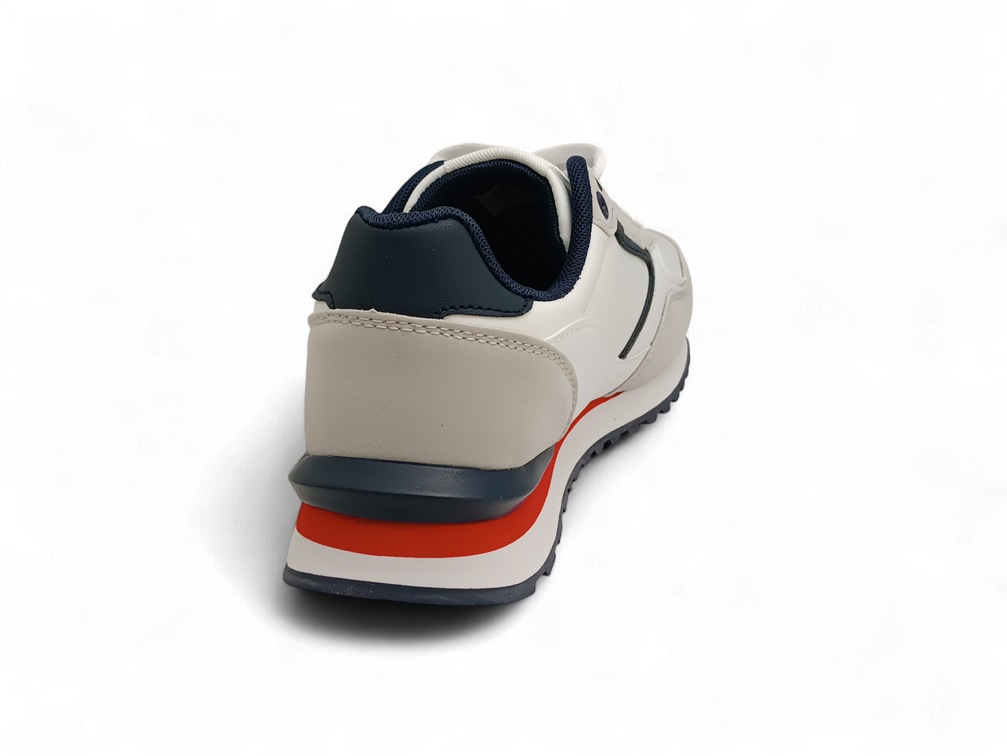 Zapatillas deportivas en blanco y beis