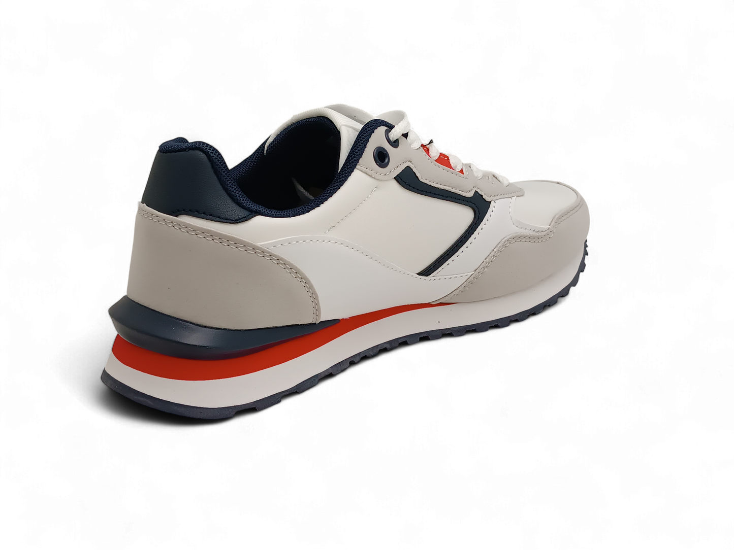 Zapatillas deportivas en blanco y beis